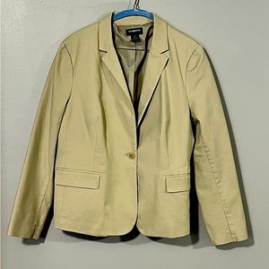 Liz Claiborne Career Khaki Blazer